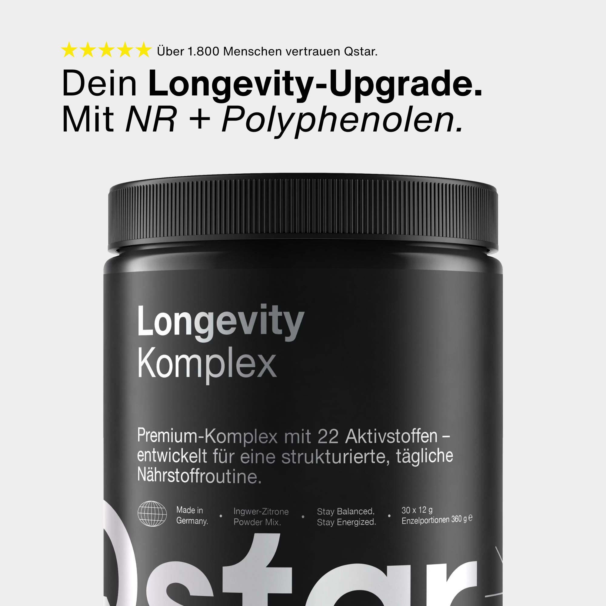Dein Longevity-Upgrade.