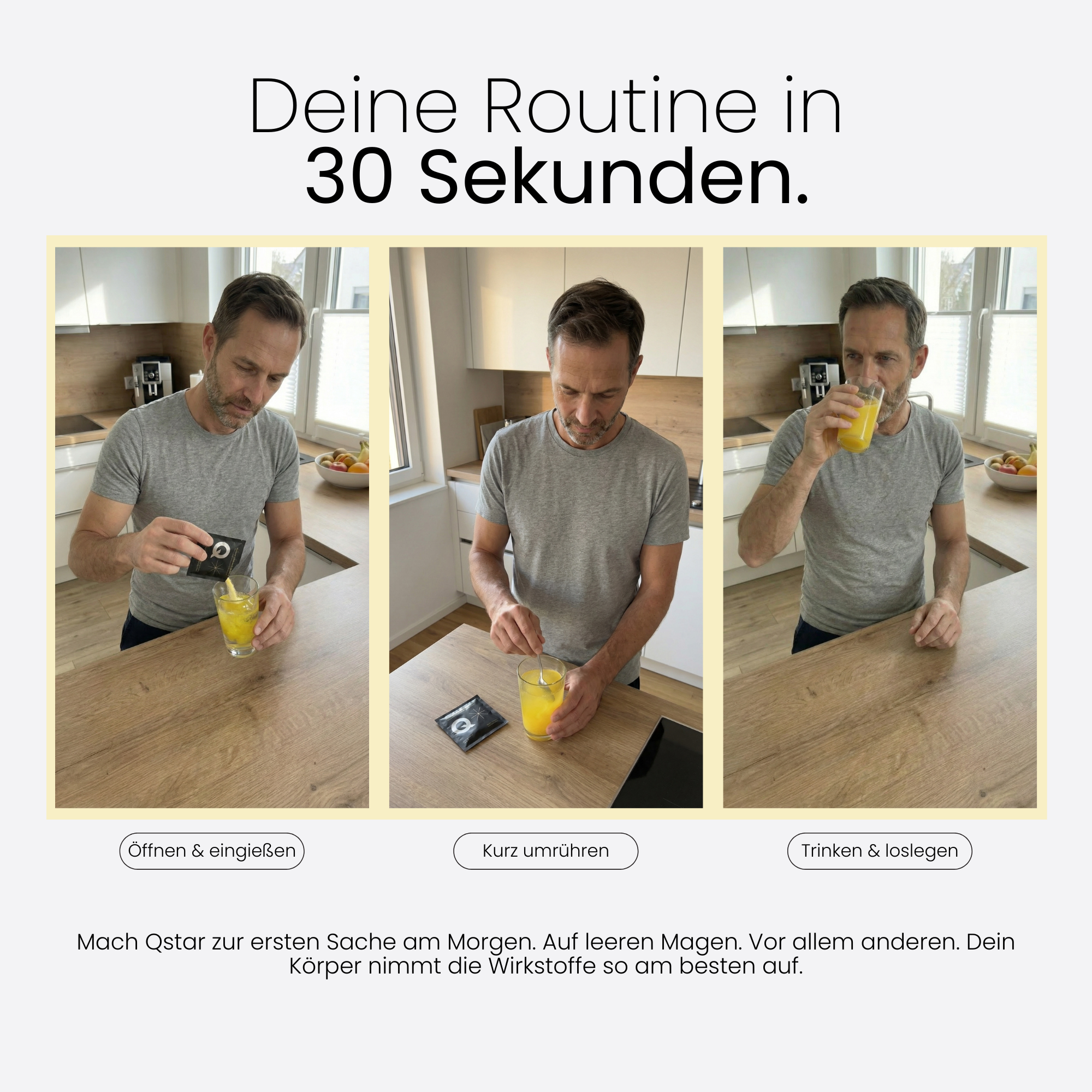 Dein tägliches Longevity-Fundament: spürbare Energie in 7 Tagen.